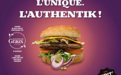 Le seul, l’unique, l’Authentik burger!